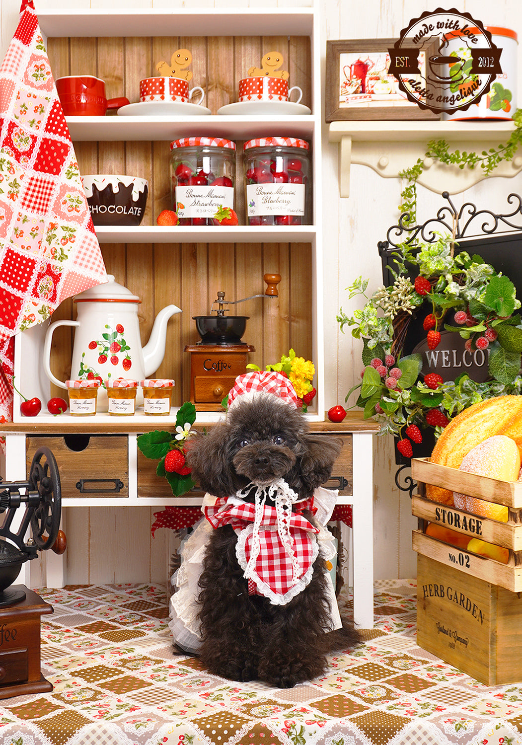 aletta angelique CAFE Chef つけ襟