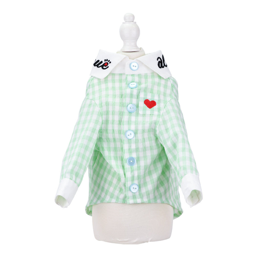 aletta オリジナル LOGOシャツ mint