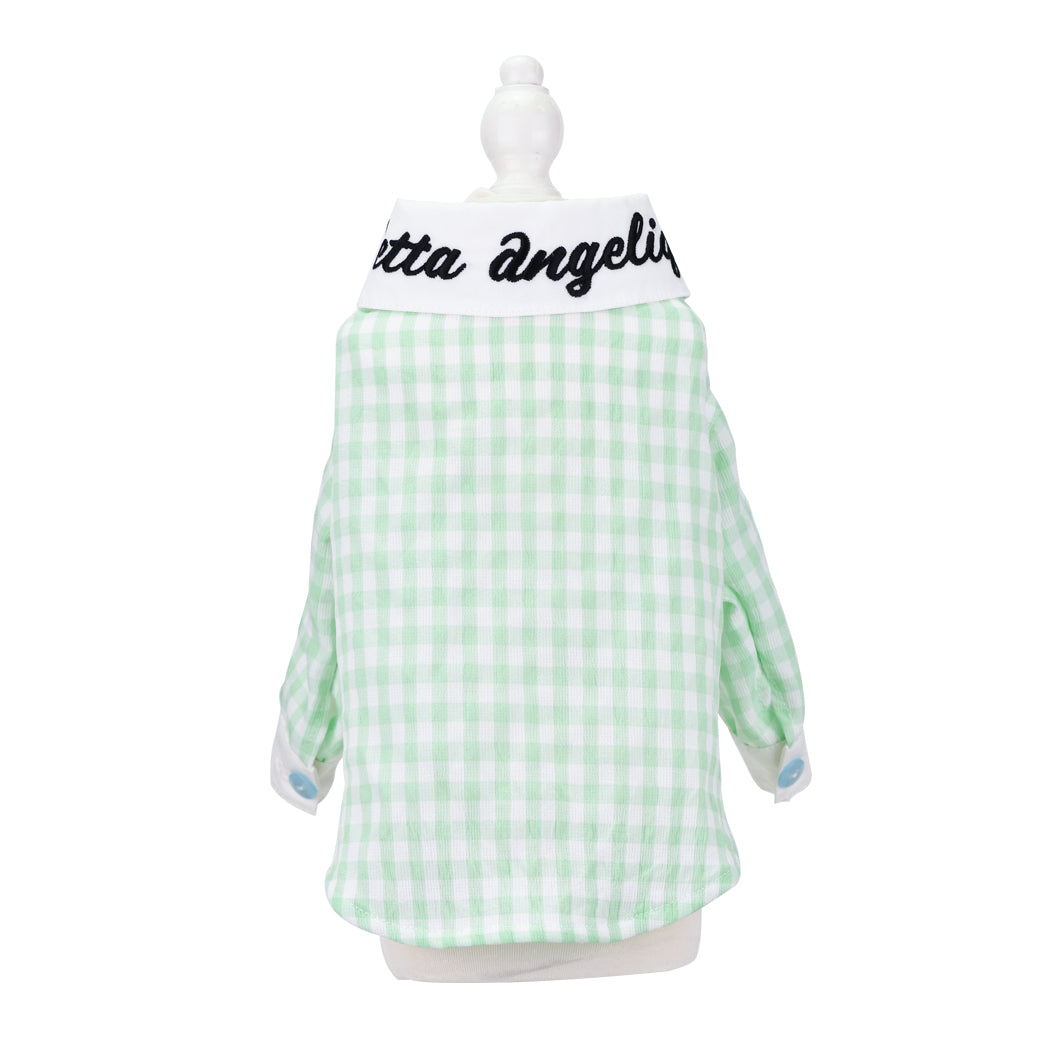 aletta オリジナル LOGOシャツ mint