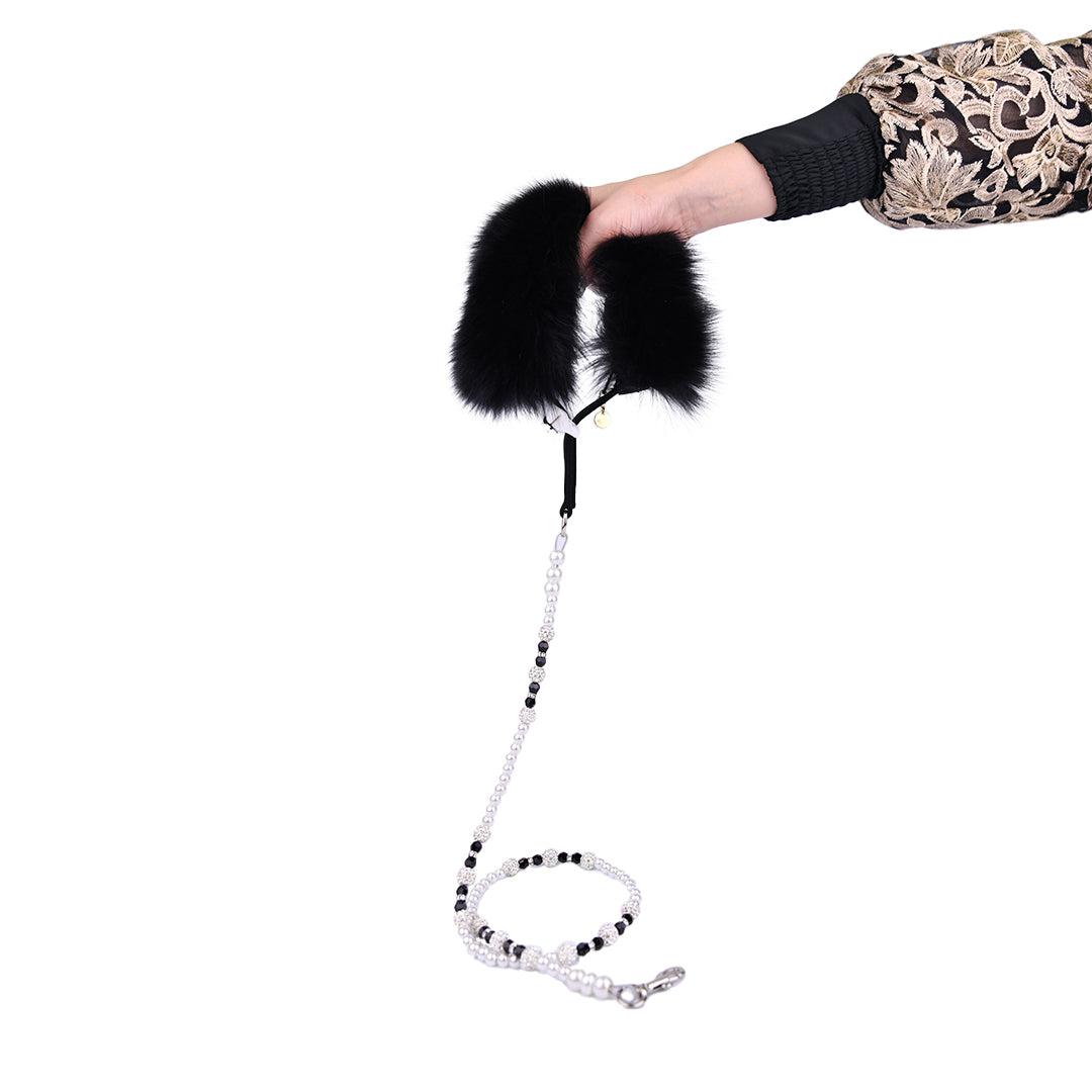 FOXファー カバーストラップ black fonce