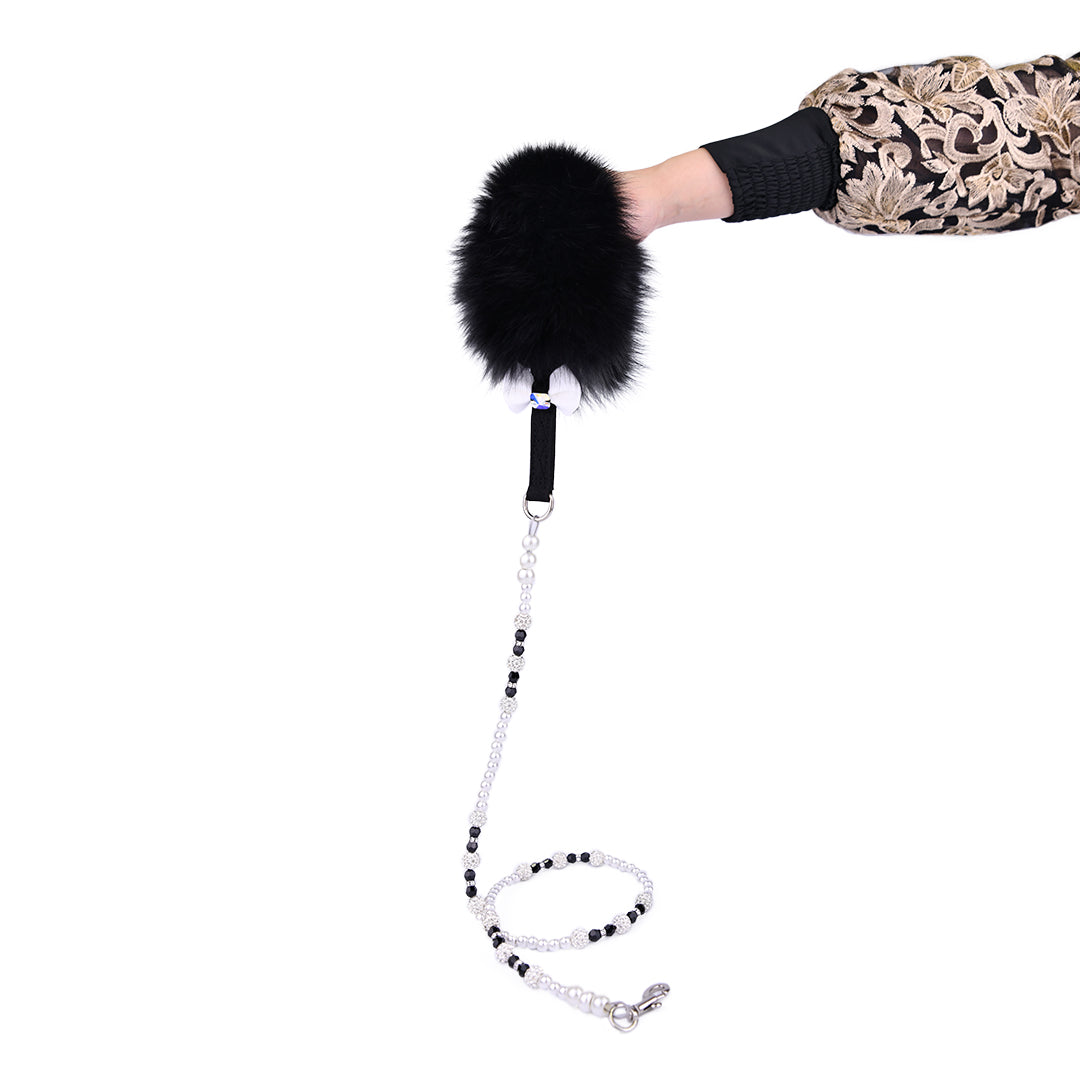 FOXファー カバーストラップ black fonce