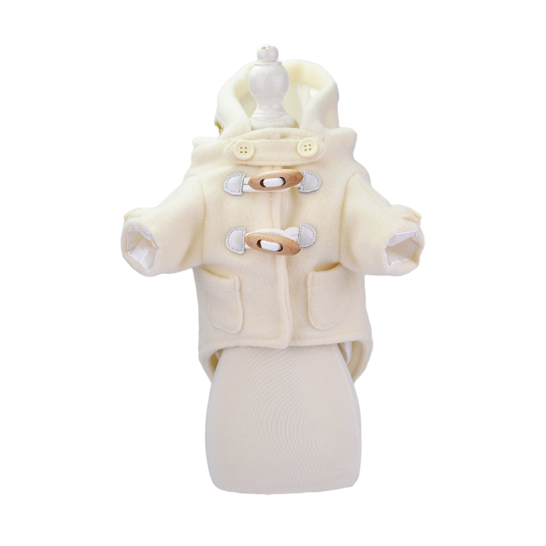 aletta オリジナル ダッフルコート white