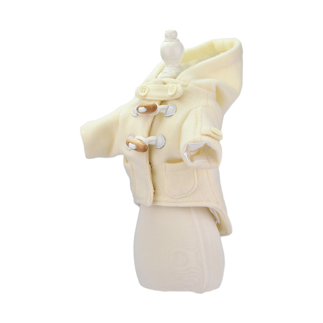 aletta オリジナル ダッフルコート white