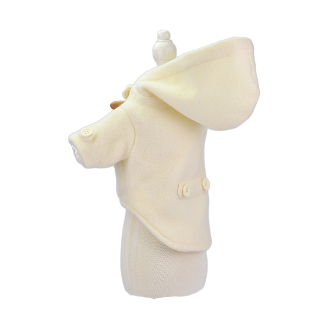aletta オリジナル ダッフルコート white