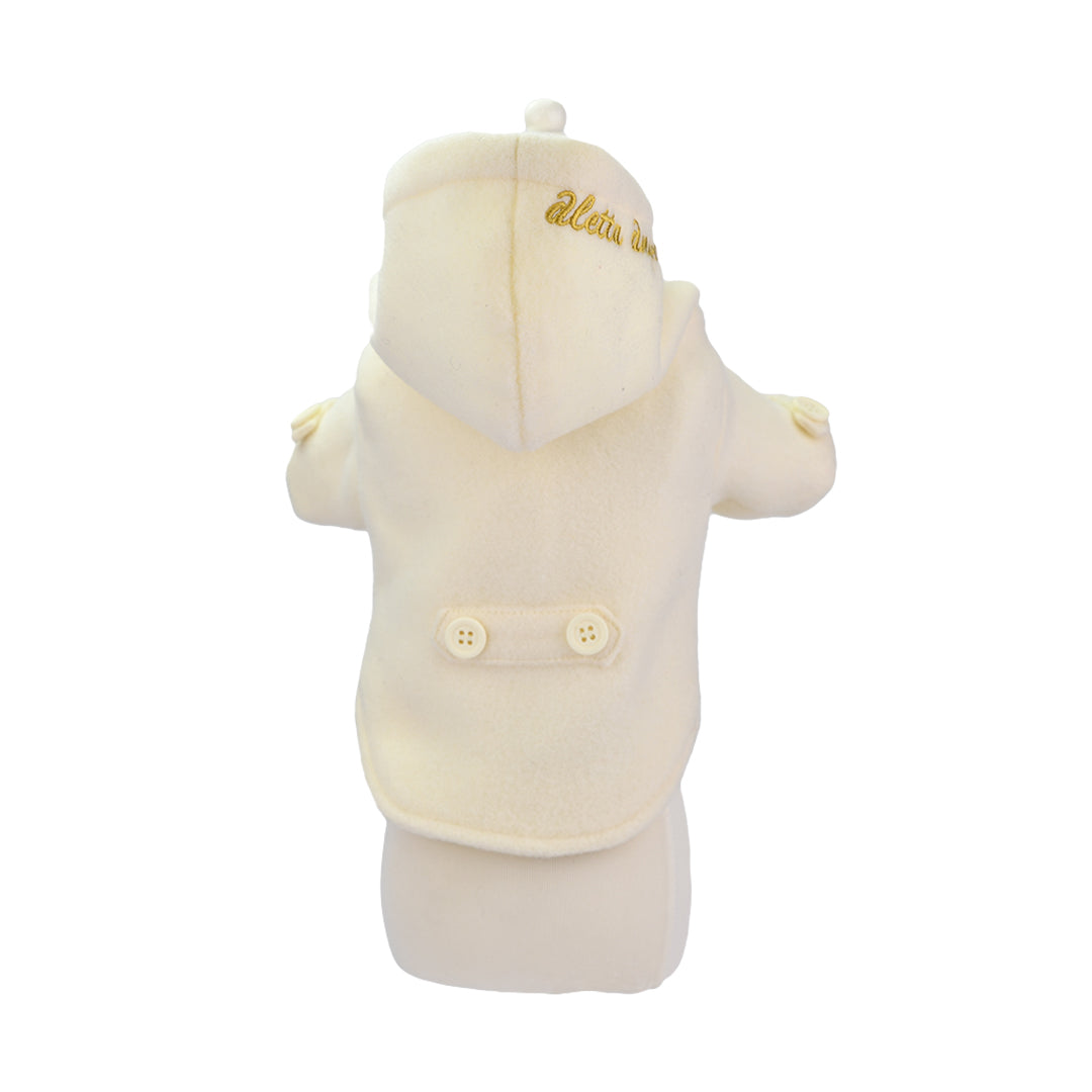 aletta オリジナル ダッフルコート white