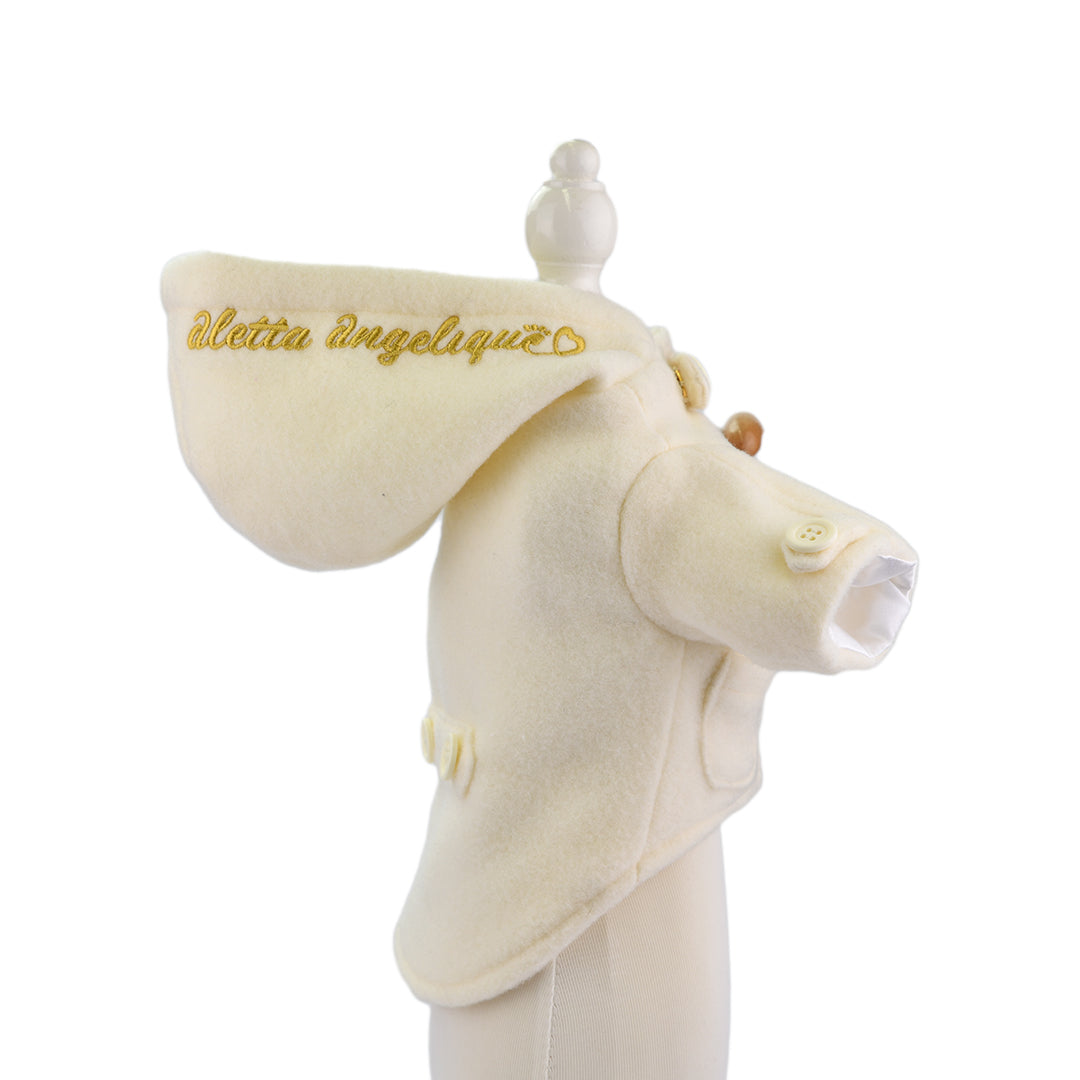 aletta オリジナル ダッフルコート white