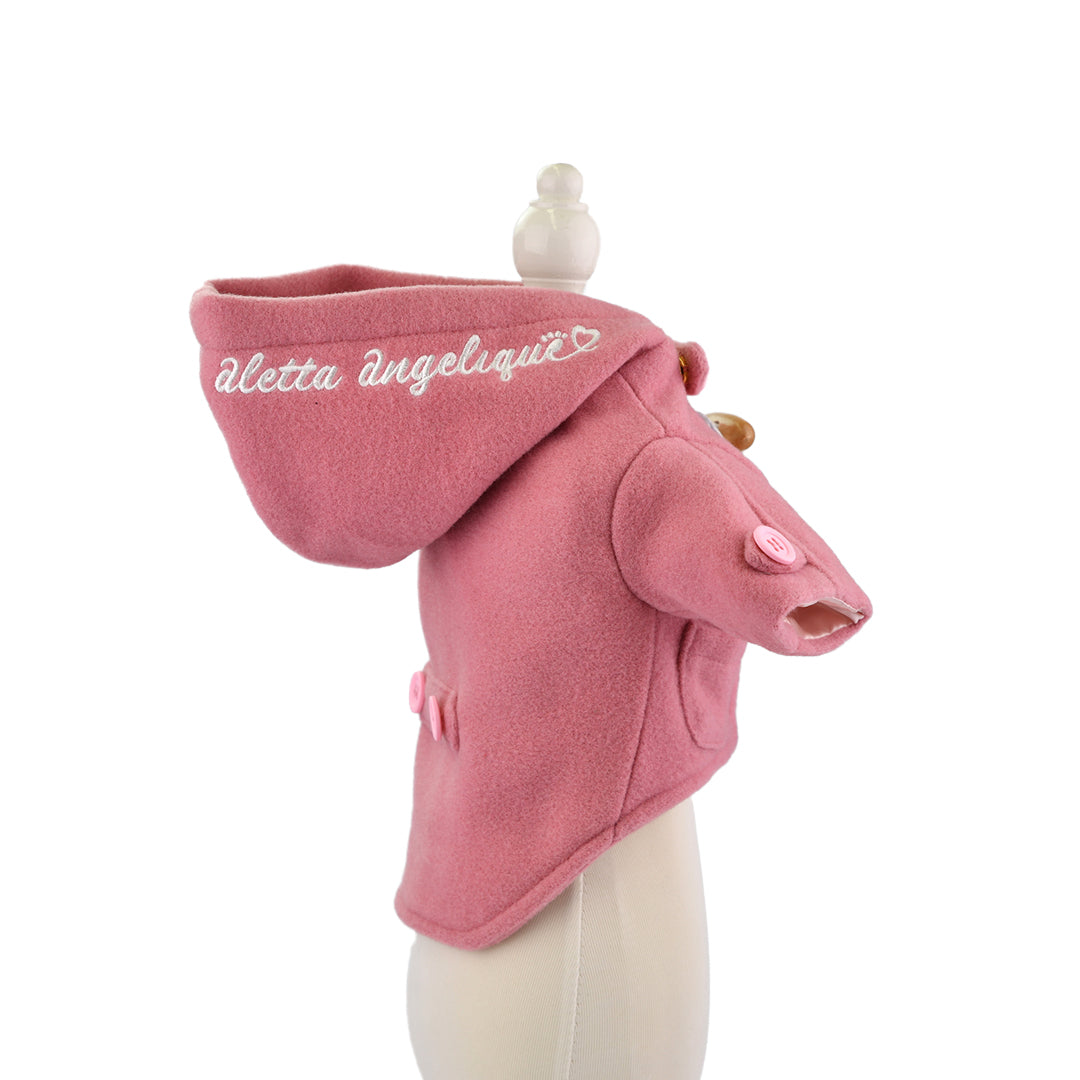 aletta オリジナル ダッフルコート Pink web 限定カラー