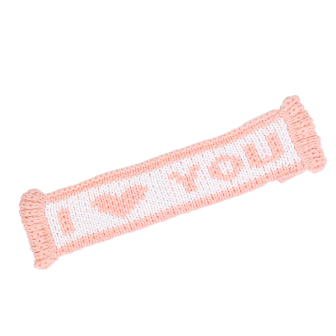 LOVE マフラー Baby pink web限定カラー ※再入荷リクエスト商品