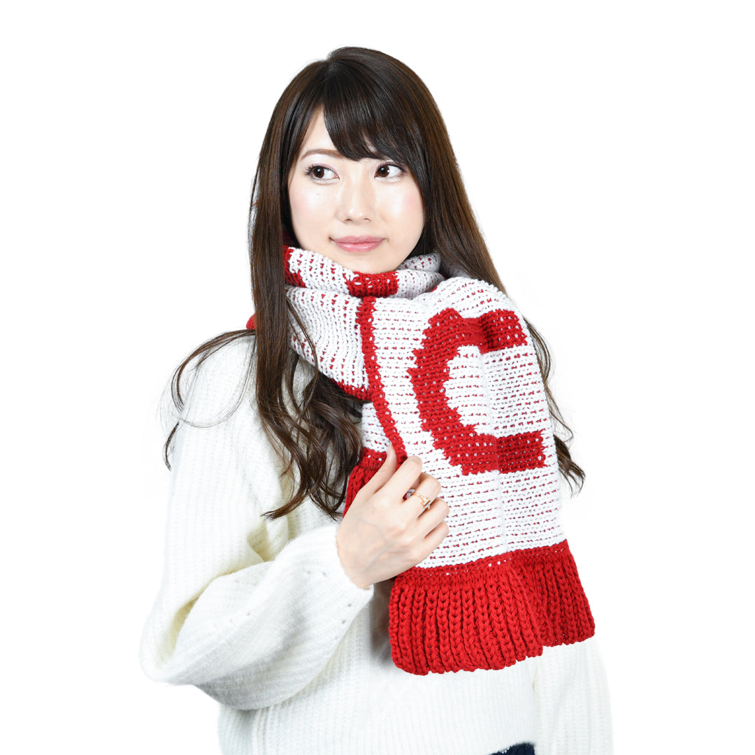 LOVE マフラー Red