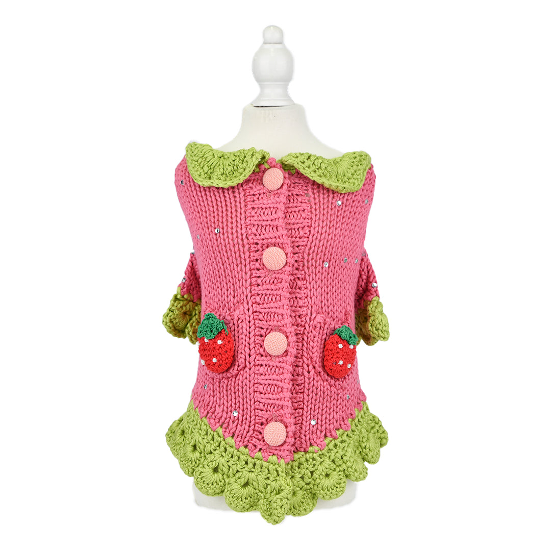 Millefeuille cardigan Fruits Millefeuille ichigo