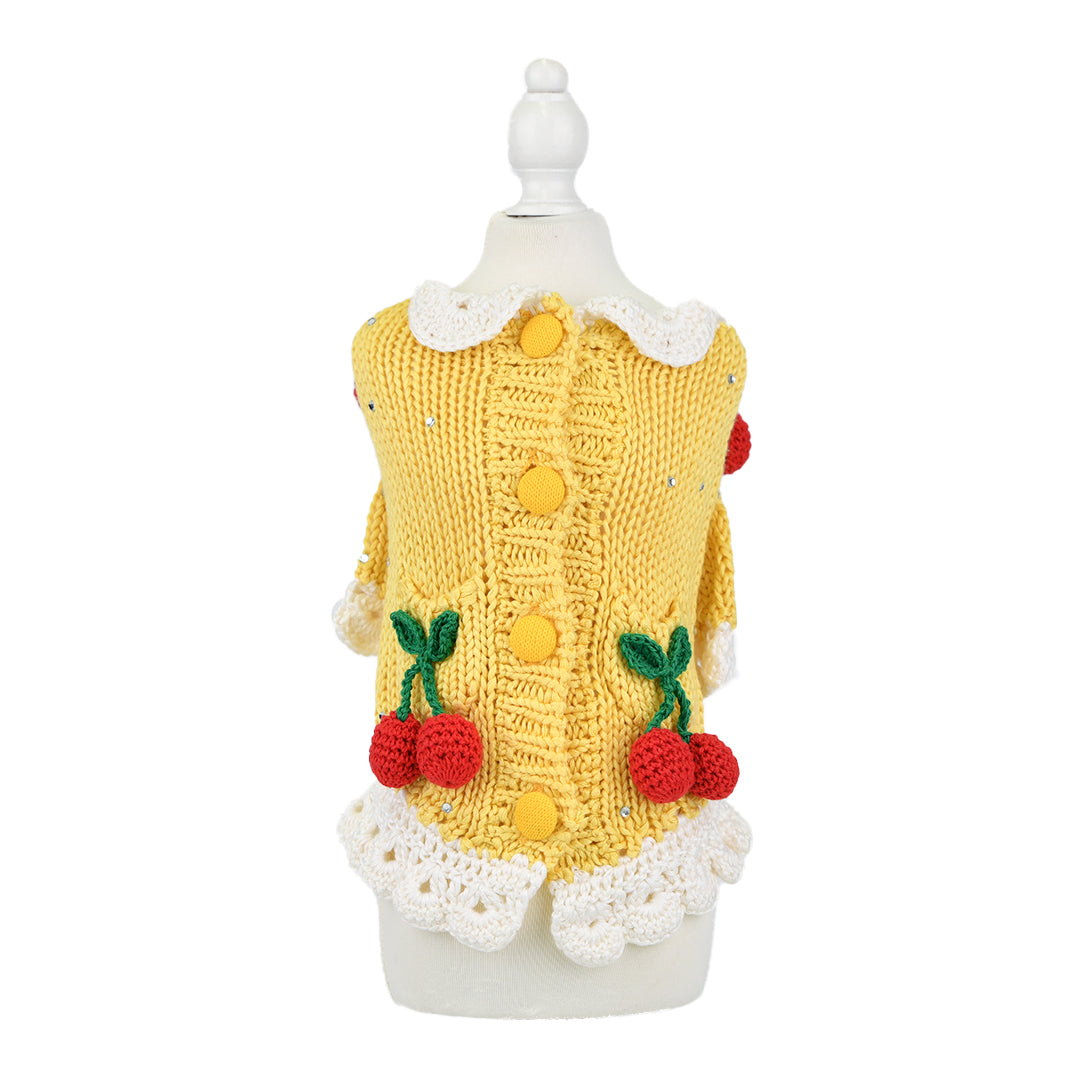 Millefeuille cardigan Pudding à la mode (web site only)