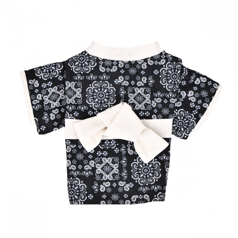 オーダーメイド 浴衣 Bandana black