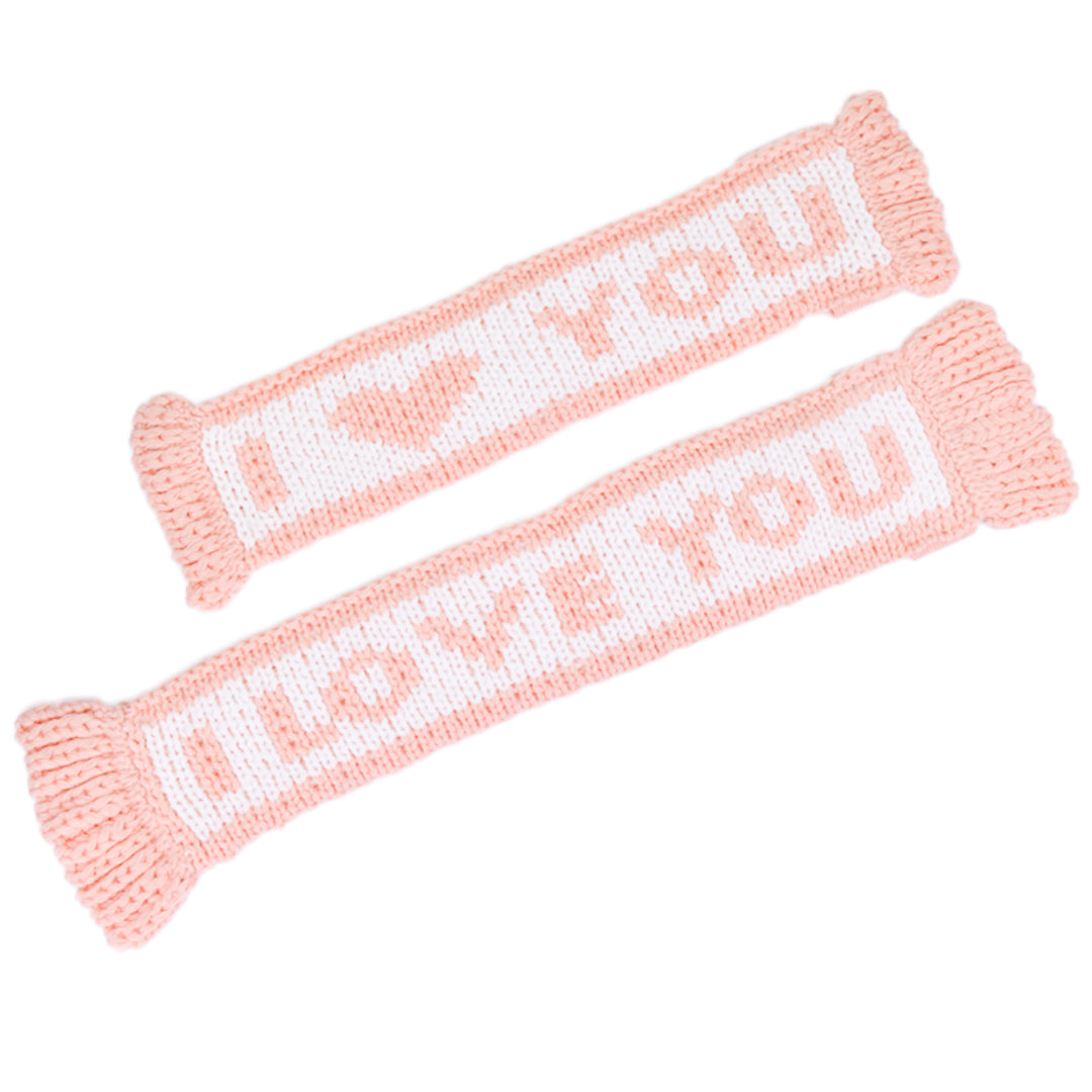 LOVE マフラー Baby pink web限定カラー ※再入荷リクエスト商品