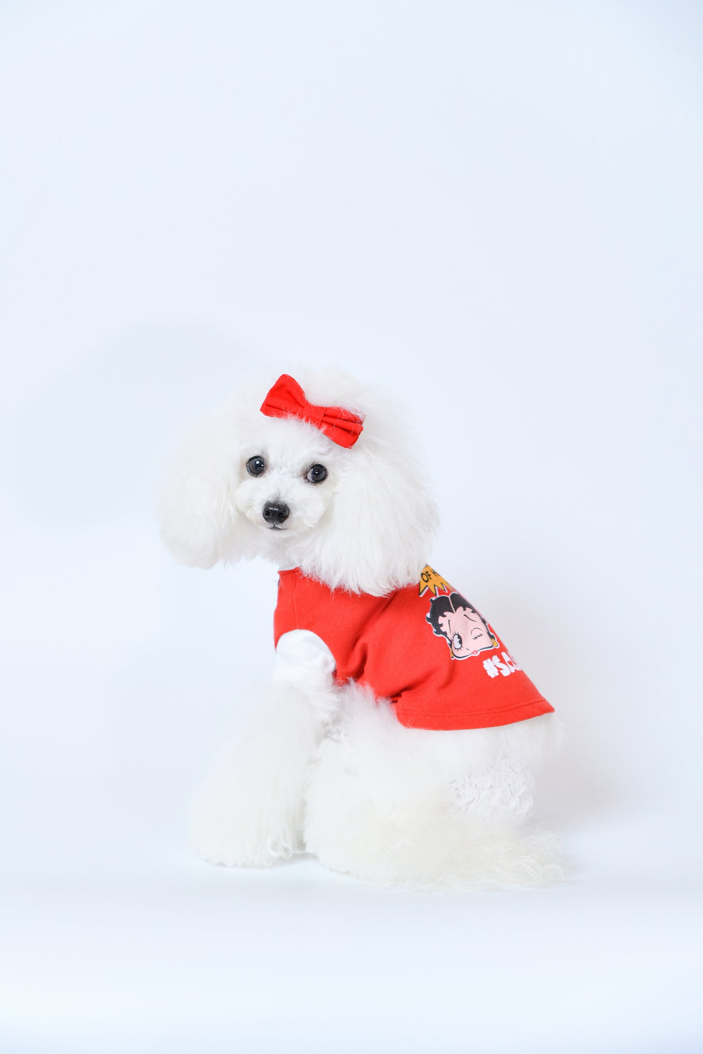 Betty Boop Pair tee Red B柄 ☆即納☆