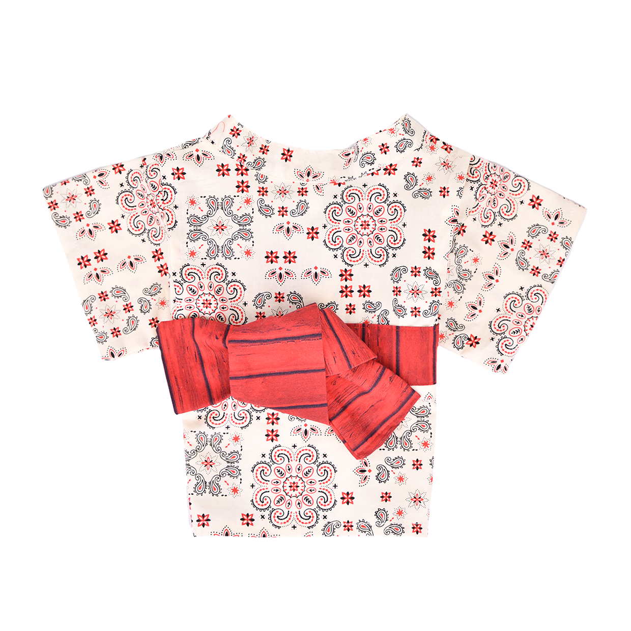 オーダーメイド 浴衣 Bandana Red