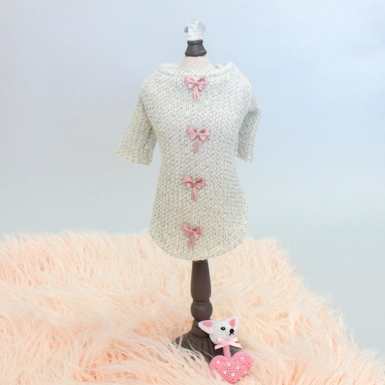 ribbon knit (ivory)