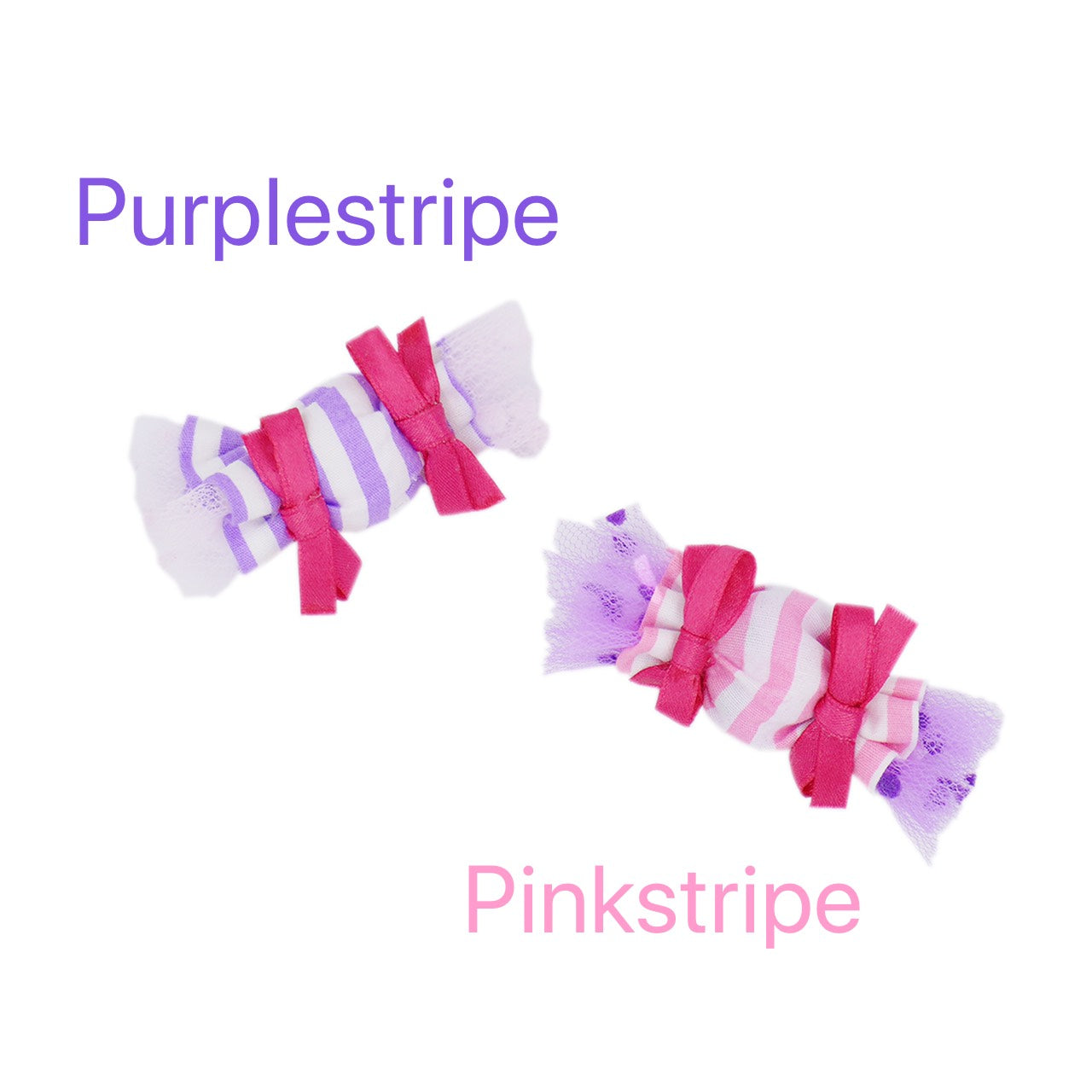 CANDY バレッタ Pink Stripe series ☆Bettyコラボ 9月商品におすすめ☆