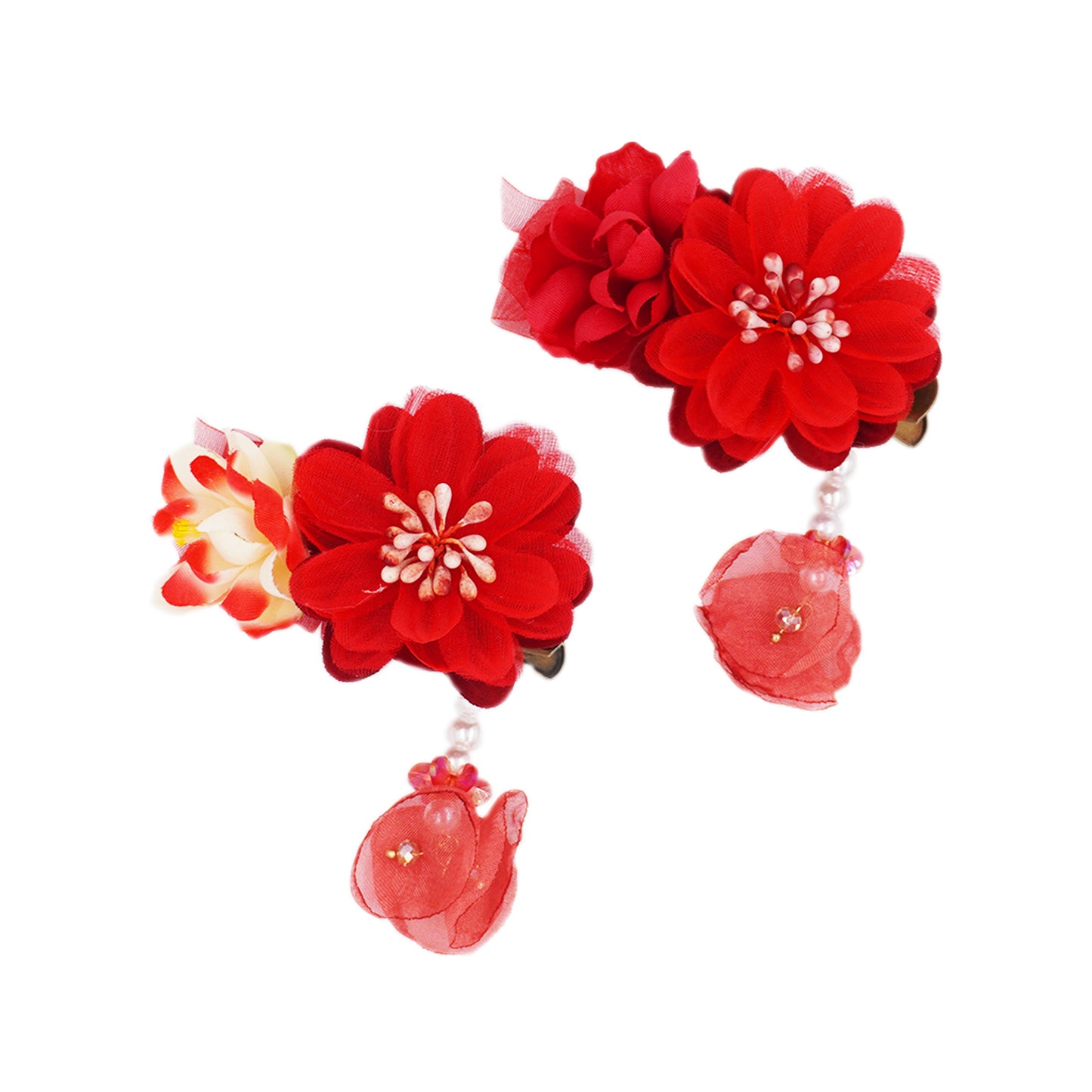 花桃のバレッタ (Limited Edition)