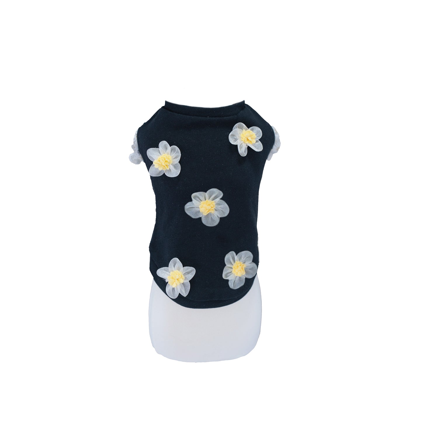 Flower garden tops Black <再入荷済み>