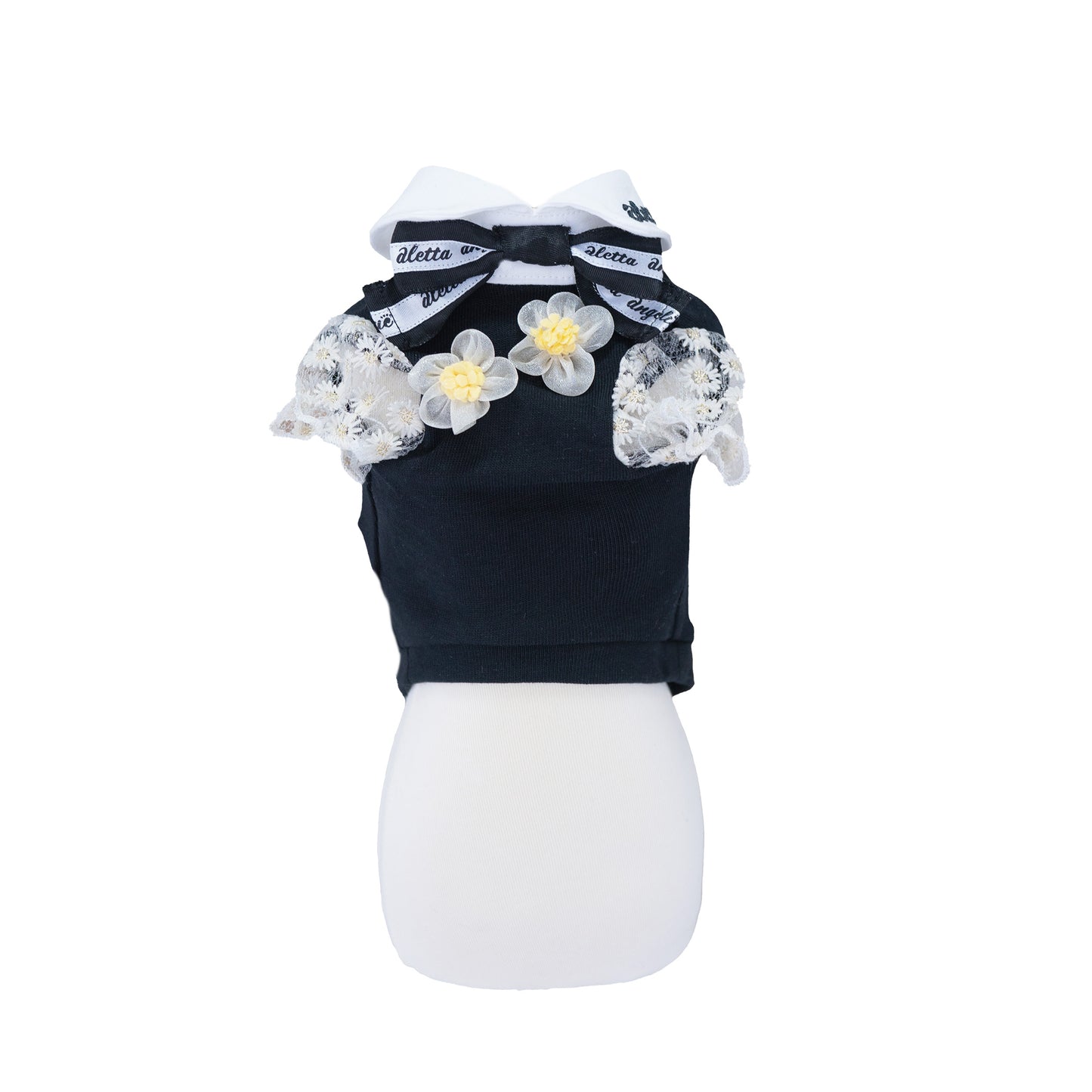 Flower garden tops Black <再入荷済み>
