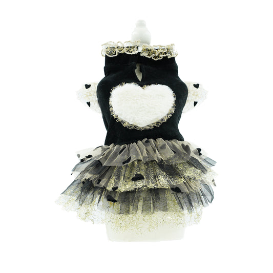 Heart holic onepiece black <J'ADORE DU ALETTA>