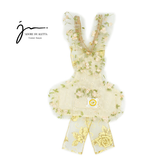 J'ADORE DU ALETTA antique roseエプロン  ※数量限定,再販なし