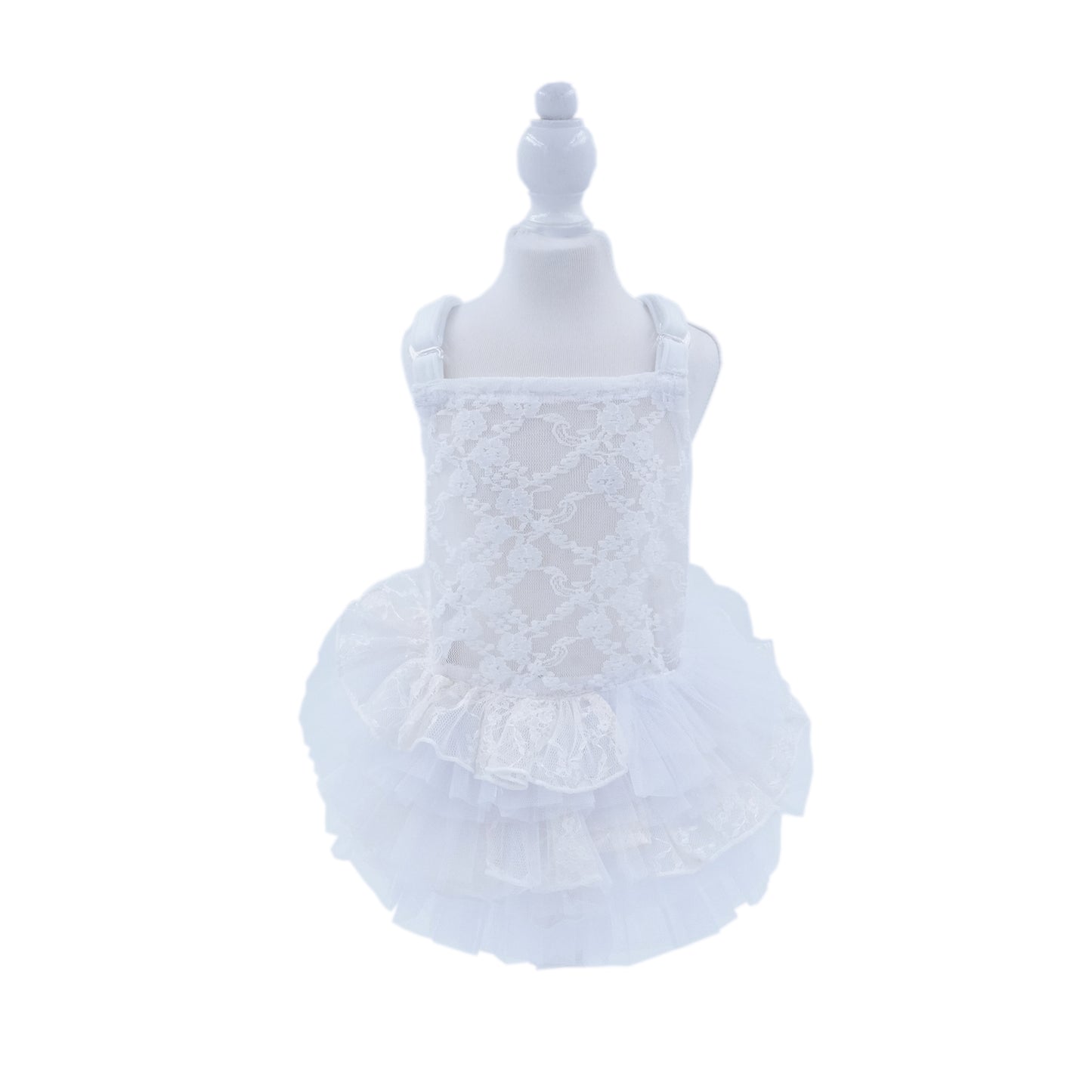Docking frill チュチュスカート レースホワイト