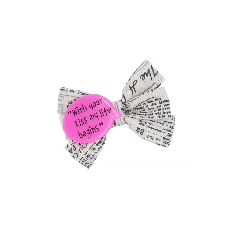 Speech bubble バレッタ Hot pink ☆Bettyコラボ 9月商品におすすめ☆