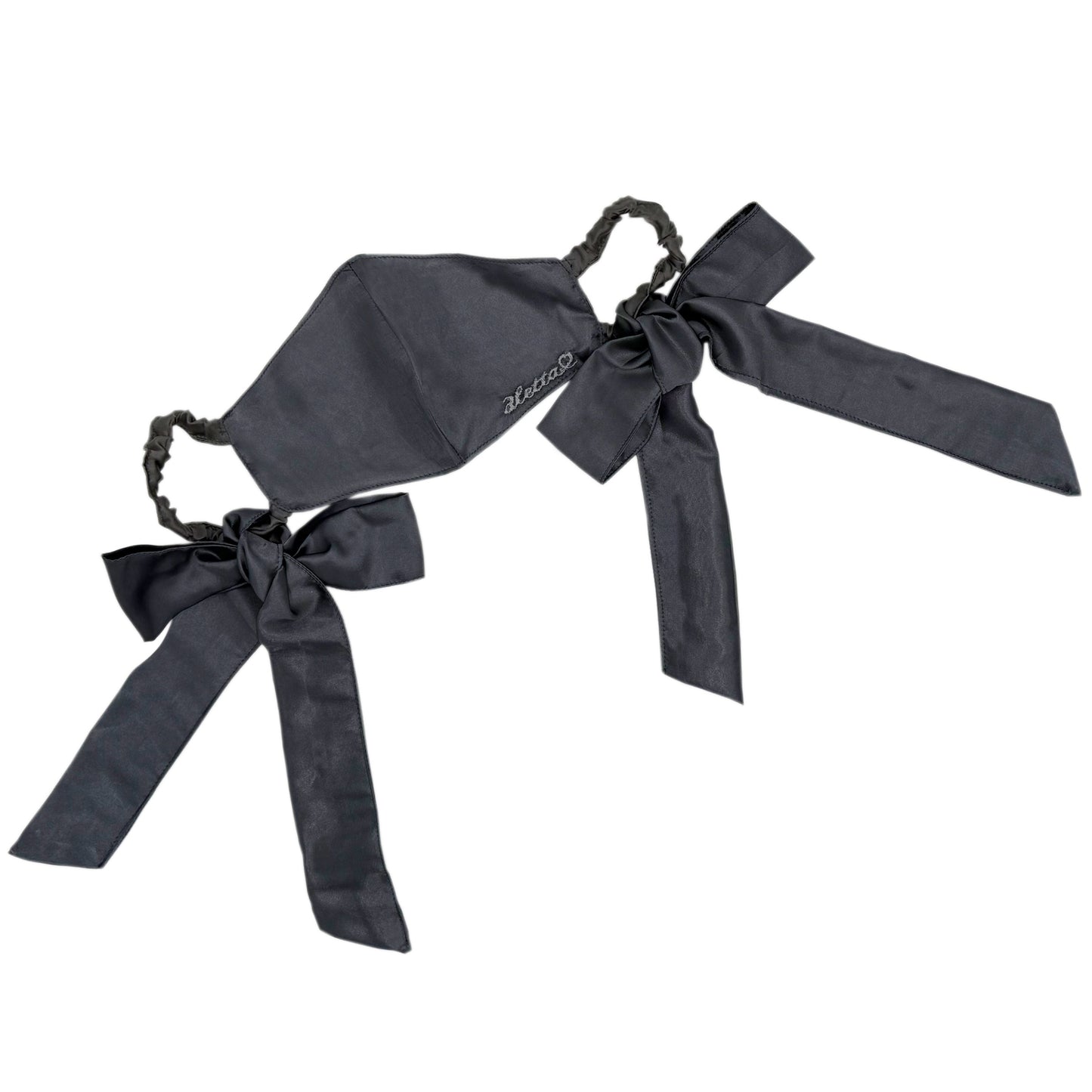 aletta オリジナル Silkマスク チャコール