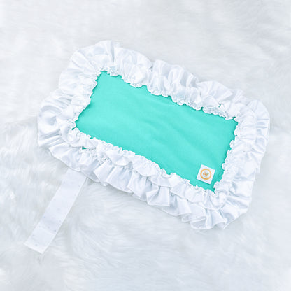 Ribbon cafe mat Tiffany blue web only