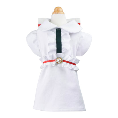 Zippy crystal　onepiece white