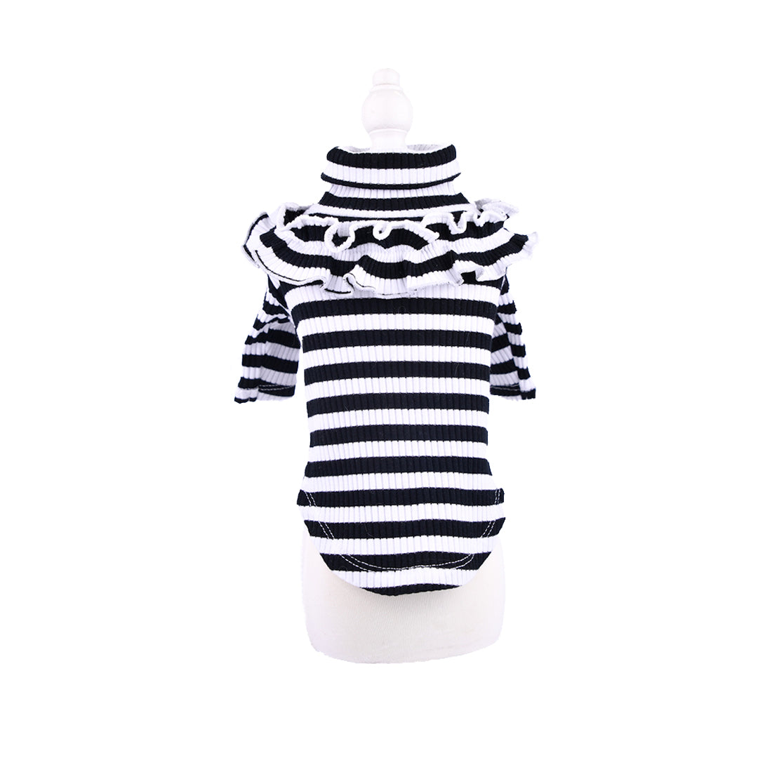 aletta オリジナルタートルニット striped　※再入荷