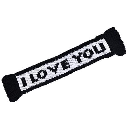 LOVE マフラー　black