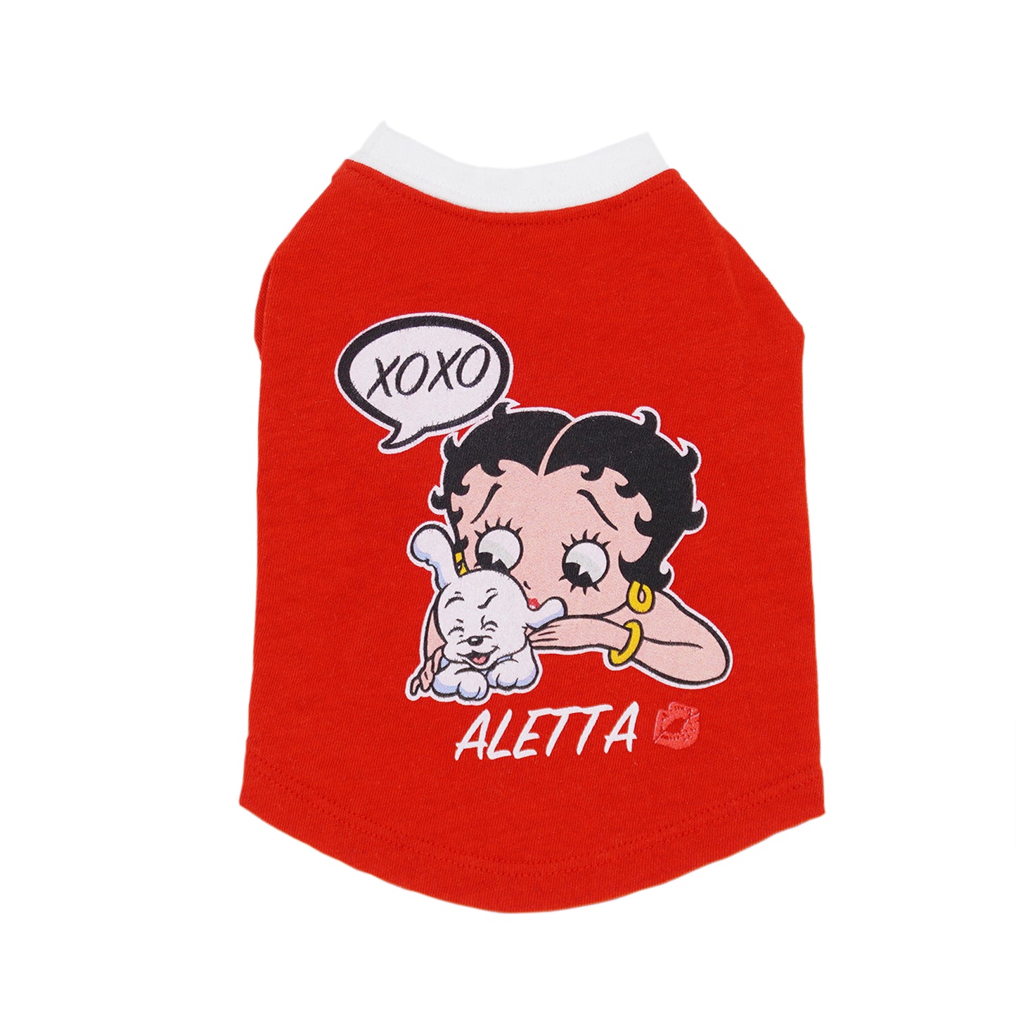 Betty Boop Pair tee　Red A柄　☆即納☆