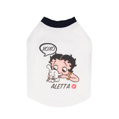 Betty Boop Pair tee　white A柄　☆即納☆