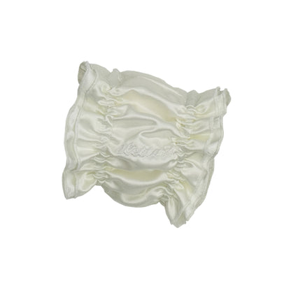 aletta Silk スヌード ホワイト