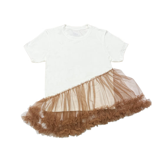 aletta COOL tutu T-shirts for Owners Brown