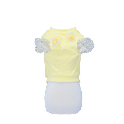 Flower garden tops Yellow <再入荷済み＞