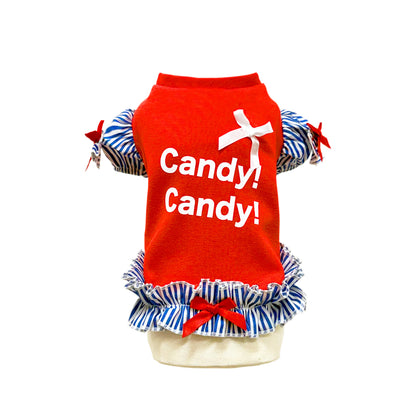 CANDY!  TOPS  RED