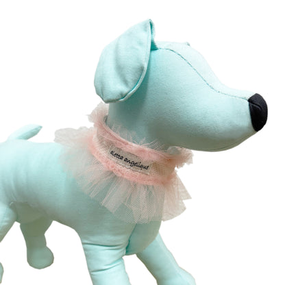 aletta COOL neck  -Airy Tulle type- Baby pink