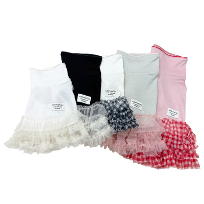 aletta COOL tutu gingham white