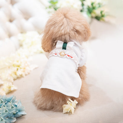 Zippy crystal　onepiece white